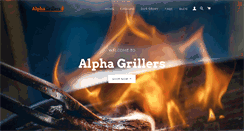 Desktop Screenshot of alphagrillers.com