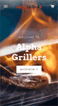 Mobile Screenshot of alphagrillers.com